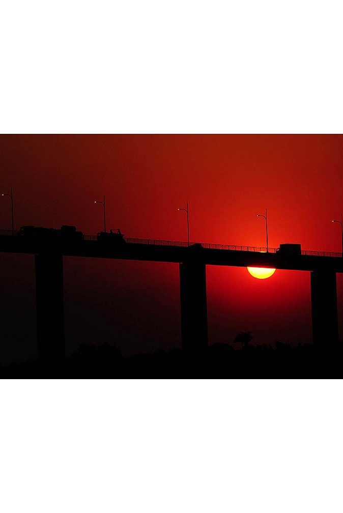 ATARDECER EN PUENTE REMANSO | Venta de Cuadros Modernos | De La Paz